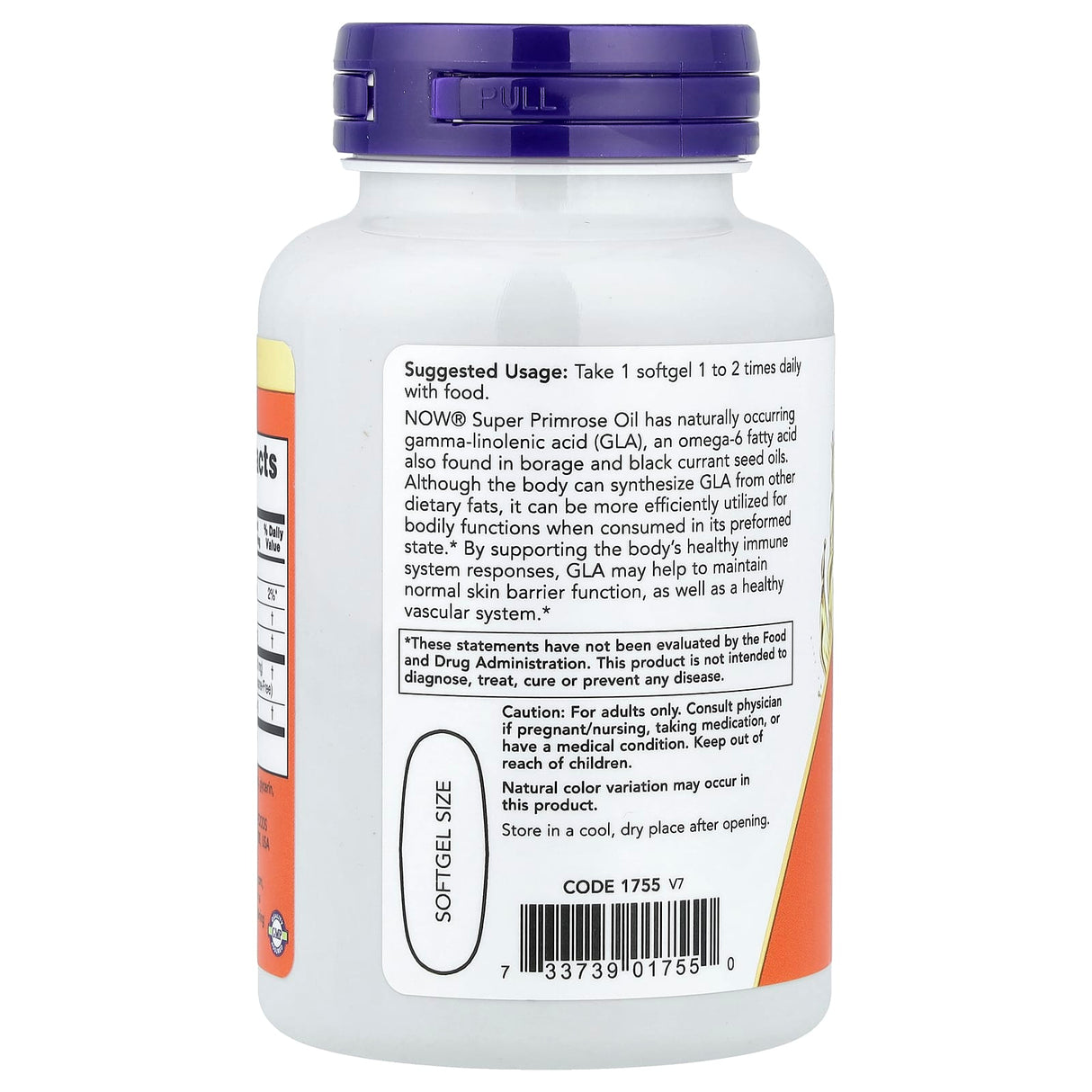 Super Primrose (Luminita de Seara), 1300 mg, Now Foods, 60 softgels