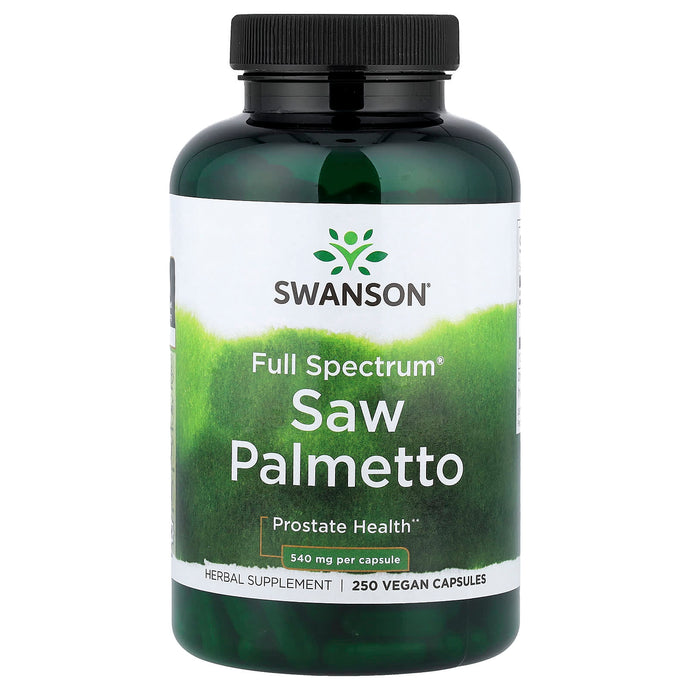 Saw Palmetto (Palmier Pitic), 540mg, Swanson, 250 capsule SW910