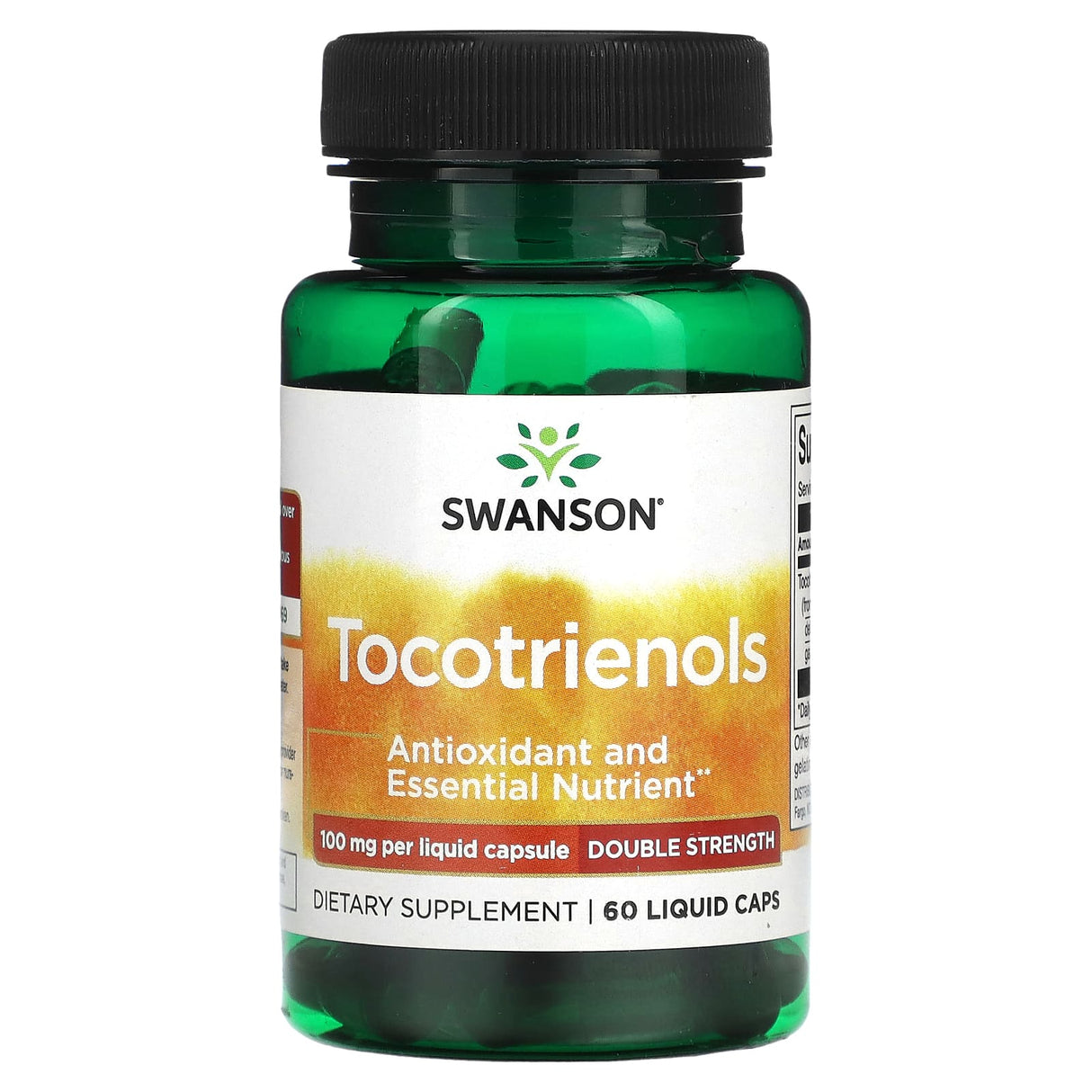 Tocotrienols from Annatto, 100 mg, Swanson, 60 capsule lichide SWU680