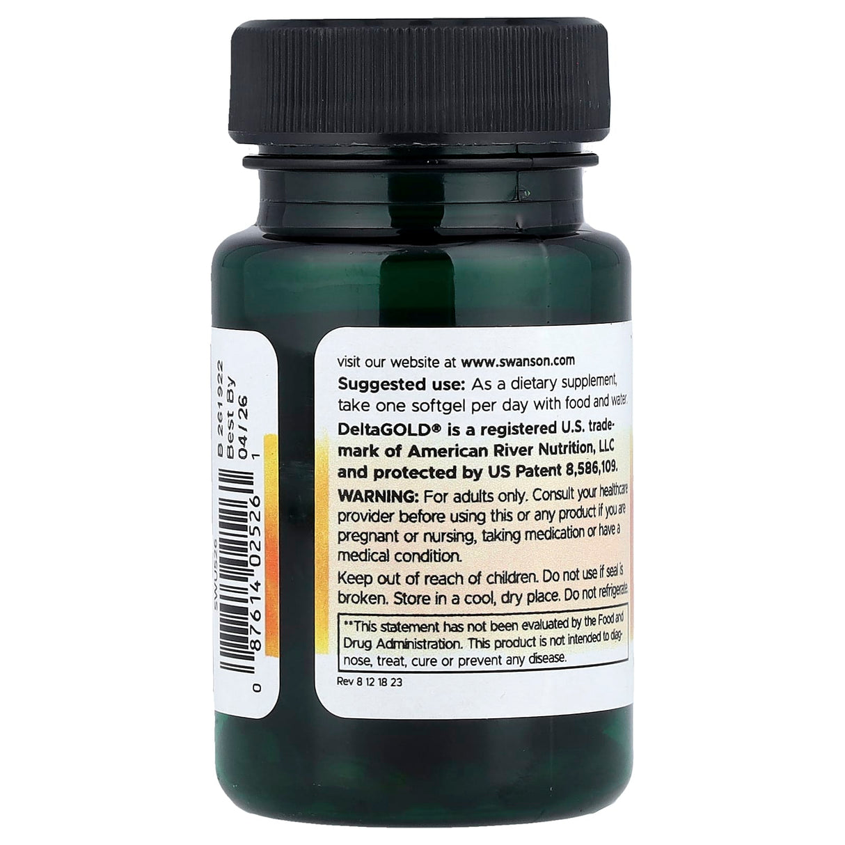 Tocotrienols from Annatto, 50 mg, Swanson, 60 softgels SWU526