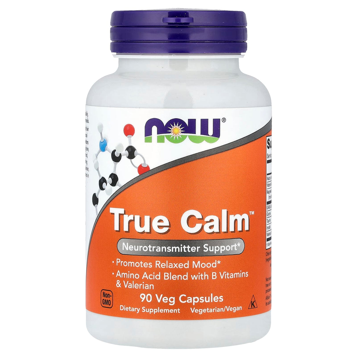 True Calm, Relaxare si Somn usor, Now Foods, 90 capsule