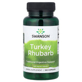 Turkey Rhubarb, (Laxativ Natural) 500 mg, Swanson, 100 capsule SW1040
