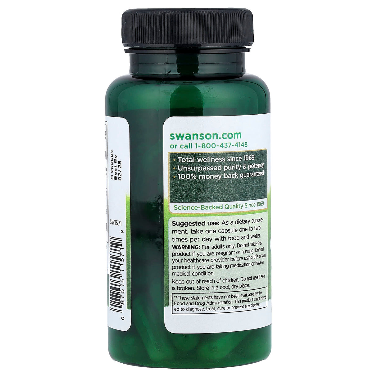 Turmeric, Ashwagandha & Ginseng, Swanson, 60 capsule SW1571