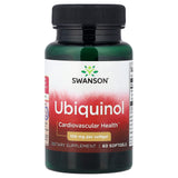 Ubiquinol Kaneka, 100 mg, Swanson, 60 softgels SWU377