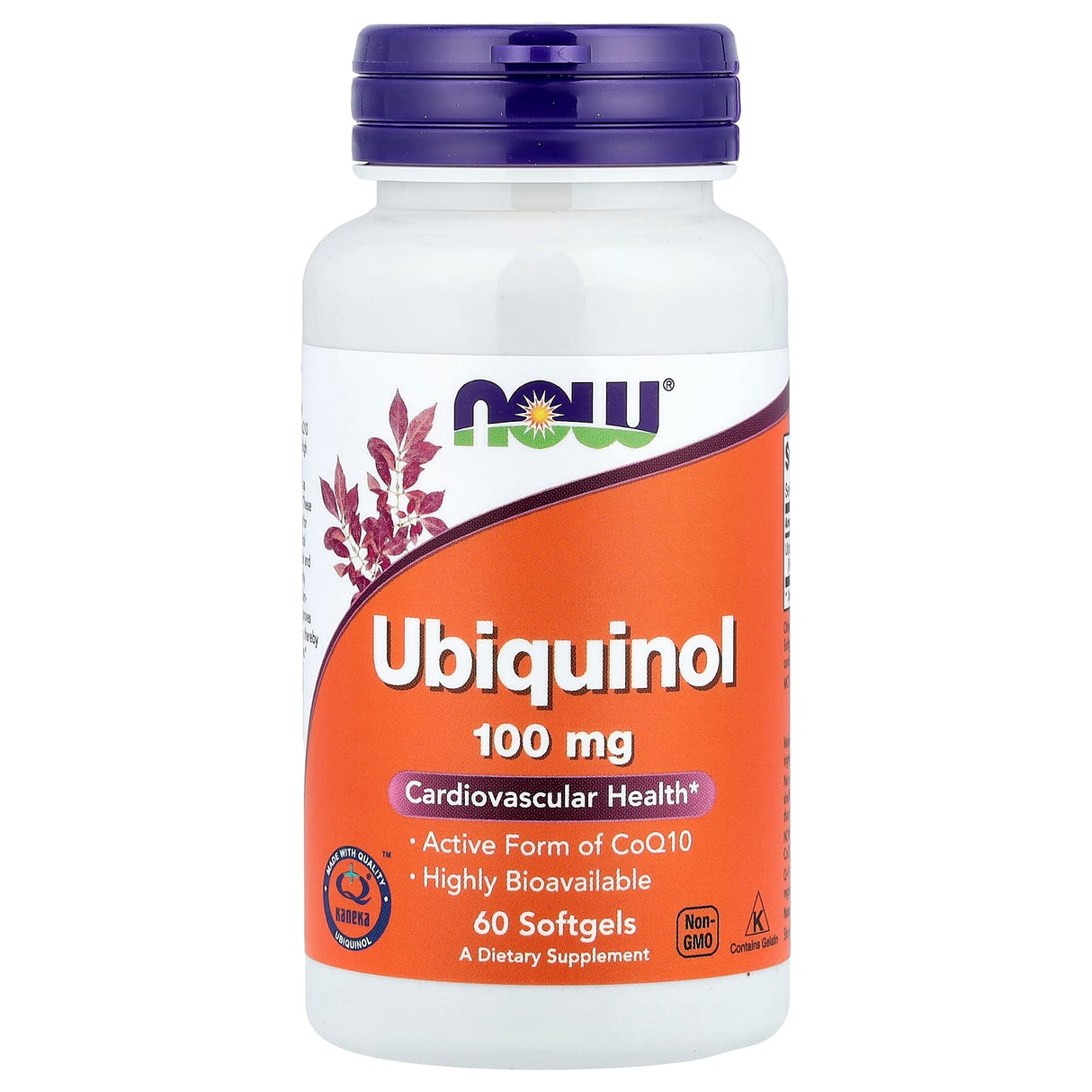 Ubiquinol (Active CoQ10), 100mg, Now Foods, 60 softgels