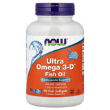 Ultra Omega 3-D with Vitamin D-3, Now Foods, 90 softgels