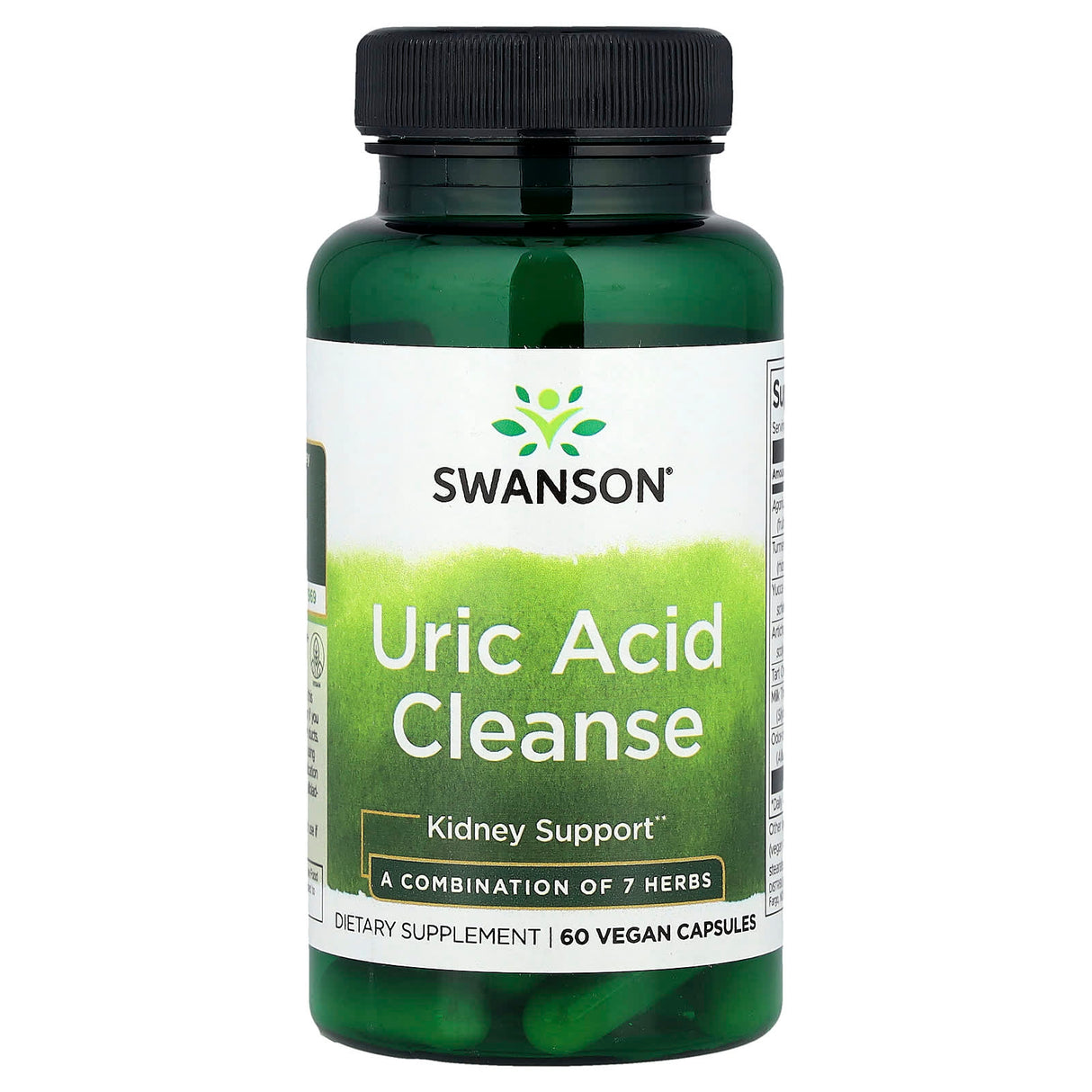 Uric Acid Cleanse (Sanatatea Rinichilor), Swanson, 60 capsule SWU849