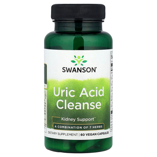 Uric Acid Cleanse (Sanatatea Rinichilor), Swanson, 60 capsule SWU849