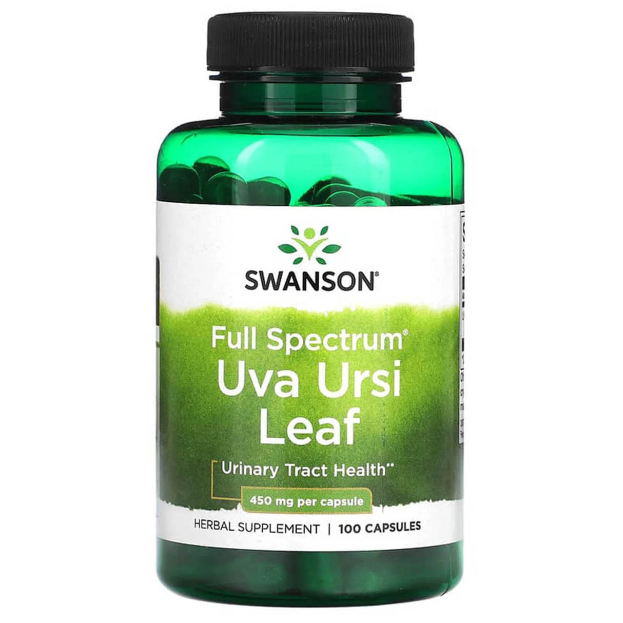 Uva Ursi Leaf (Strugurii Ursului), 450 mg, Swanson, 100 capsule SW971