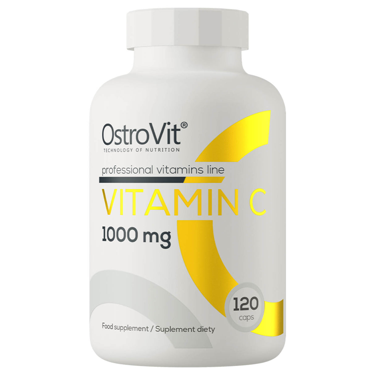 Vitamin C, 1000 mg, OstroVit, 120 capsule