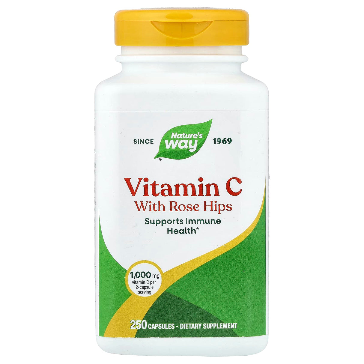Vitamin C with Rose Hips, Nature's Way, 250 Capsule