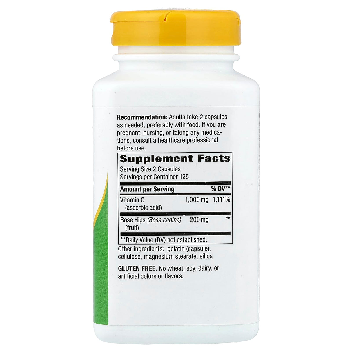 Vitamin C with Rose Hips, Nature's Way, 250 Capsule