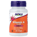 Vitamina A, 10.000 IU, Now Foods, 100 softgels