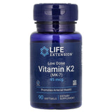 Vitamina K2 (MK-7), 45 mcg, Life Extension, 90 softgels
