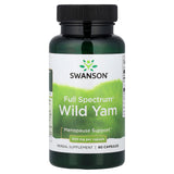 Wild Yam (Sănătatea Femeilor), 400 mg, Swanson, 60 capsule SW1258