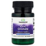 Zinc Orotate High Bioavailability, Swanson, 60 capsule SWU923