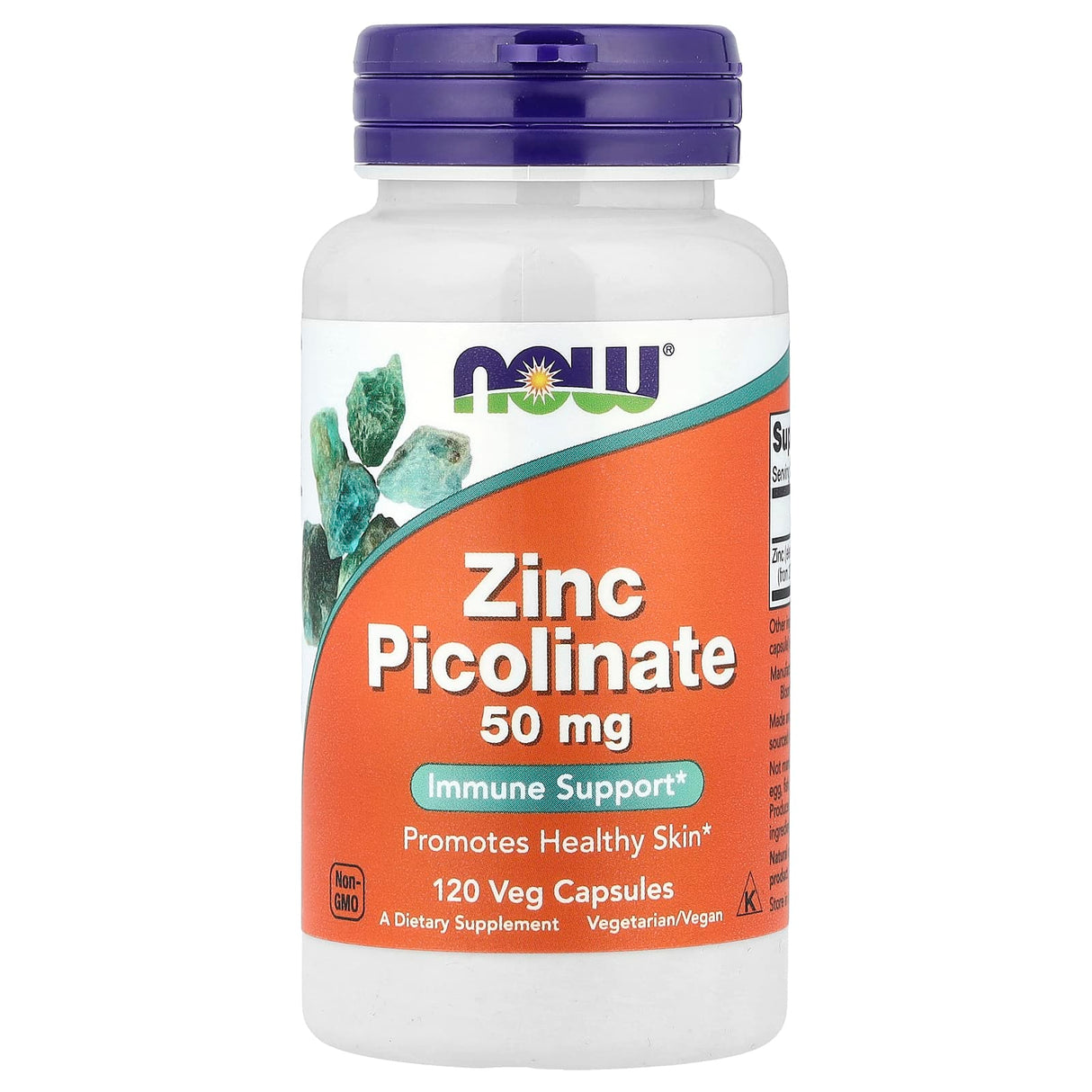 Zinc Picolinate, 50mg, Now Foods, 120 capsule