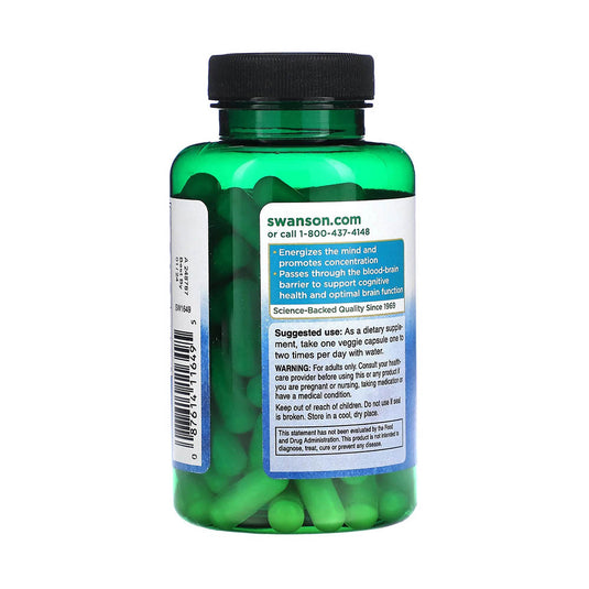 Acetyl L-Carnitine, 500mg, Swanson, 100 capsule SW1649