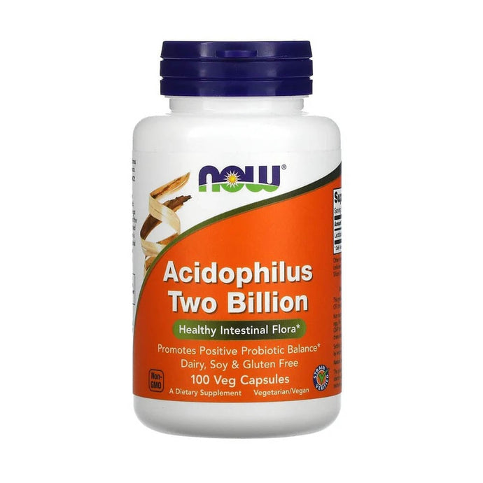 Acidophilus Two Billion, Now Foods, 100 capsule