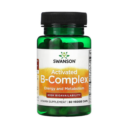 Activated B-Complex Biodisponibil, Swanson, 60 capsule SWU815