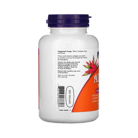 Adam (Multivitamine barbati), Now Foods, 90 softgels