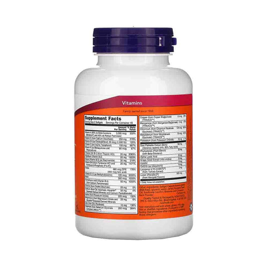 Adam (Multivitamine barbati), Now Foods, 90 softgels