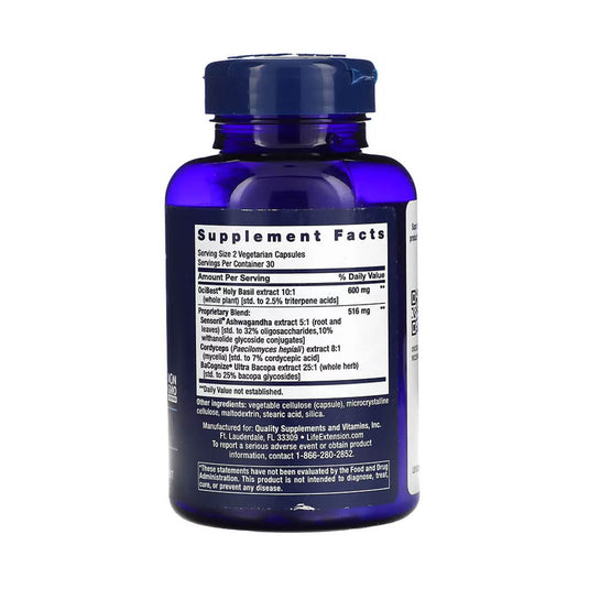 Adrenal Energy Formula, Life Extension, 60 capsule