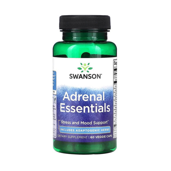 Adrenal Essentials Complex, Swanson, 60 capsule SWC086