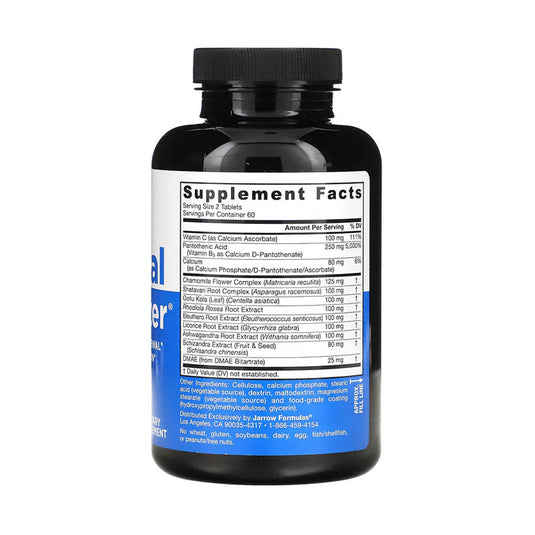 Adrenal Optimizer (Suprarenale), Jarrow Formulas, 120 tablete