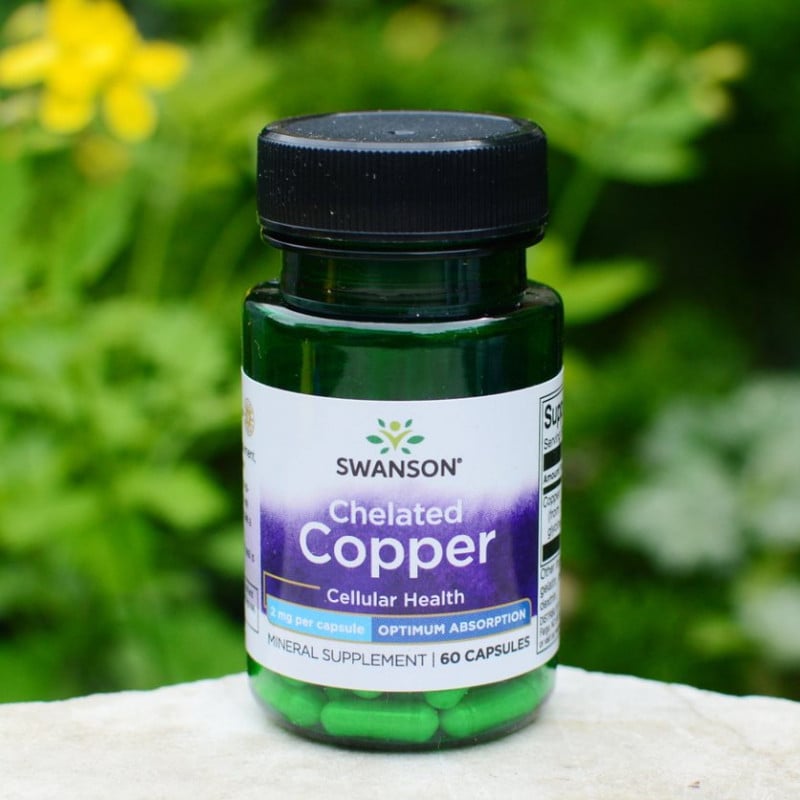 Încărcați imaginea în vizualizatorul Galerie, Albion Chelated Copper (Cupru), 2mg, Swanson, 60 capsule SWU468
