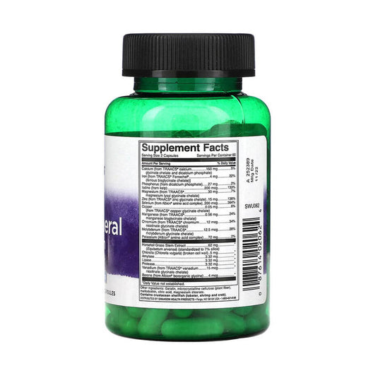 Albion Chelated Multi-Mineral With Iron, Swanson, 120 capsule SWU062