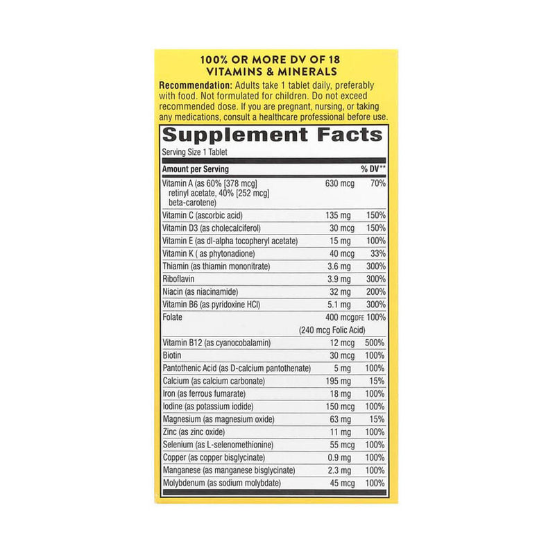 Încărcați imaginea în vizualizatorul Galerie, Alive! Daily Energy, Complete Multivitamin, Nature&#39;s Way, 60 Tablete
