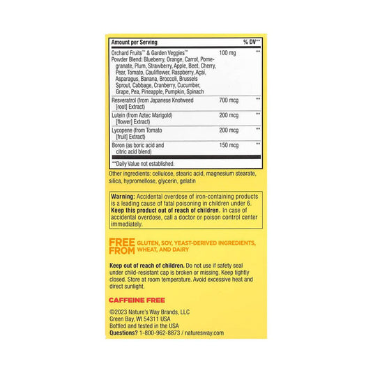 Alive! Daily Energy, Complete Multivitamin, Nature's Way, 60 Tablete