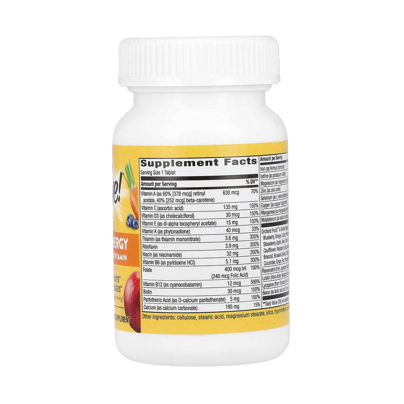 Încărcați imaginea în vizualizatorul Galerie, Alive! Daily Energy, Complete Multivitamin, Nature&#39;s Way, 60 Tablete
