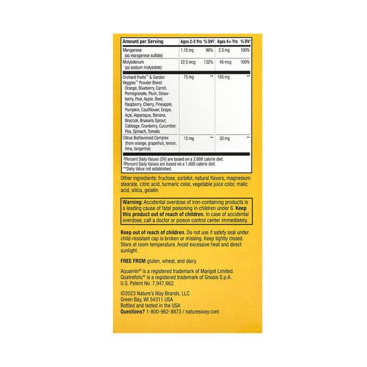 Alive! Kids, Chewable Multivitamin, Nature's Way, 120 tablete masticabile