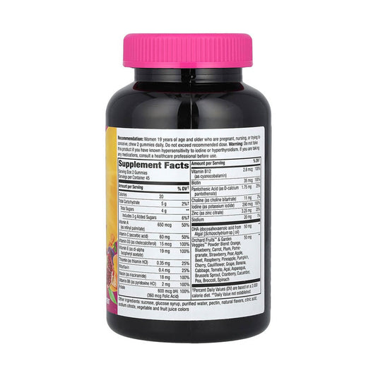 Alive!® Prenatal Multivitamin Gummy, Nature's Way, 90 jeleuri