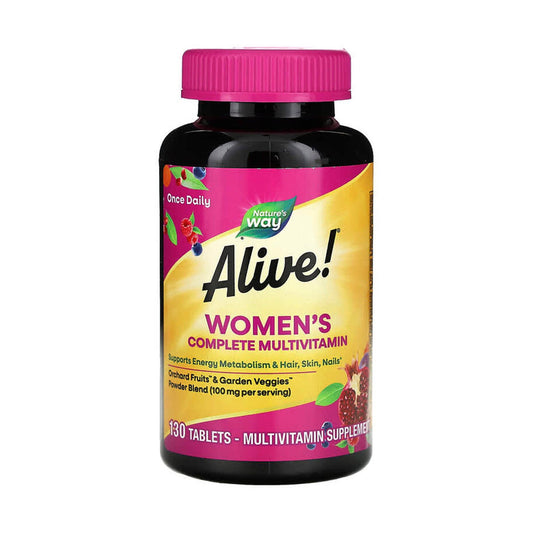 Alive! Women's Complete Multivitamin, Nature's Way, 50 Tablets