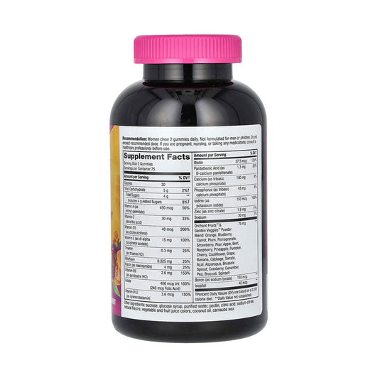 Alive! Women's Gummy Multivitamin, Nature's Way, 150 jeleuri