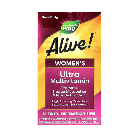 Alive!, Women's Ultra Multivitamin, Nature's Way, 60 tablete