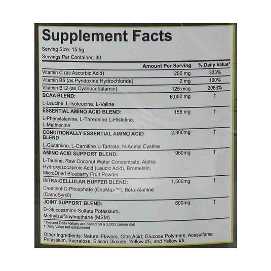 All day you may, Rich Piana Nutrition, 465g