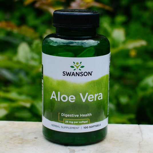 Aloe Vera, 25 mg, Swanson, 100 softgels SWH161