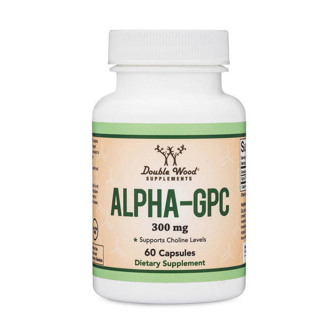Alpha GPC (Memorie, Concentrare), 300 mg, Double Wood Supplements, 60 capsule