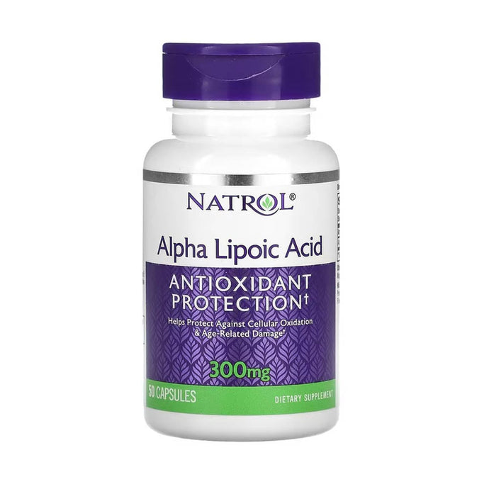 Alpha Lipoic Acid, 300 mg, Natrol, 50 capsule