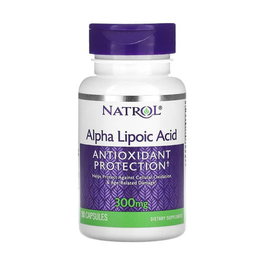 Alpha Lipoic Acid, 300 mg, Natrol, 50 capsule