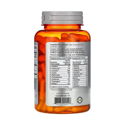 Amino Complete, Amino Acids, Now Foods, 120 capsule