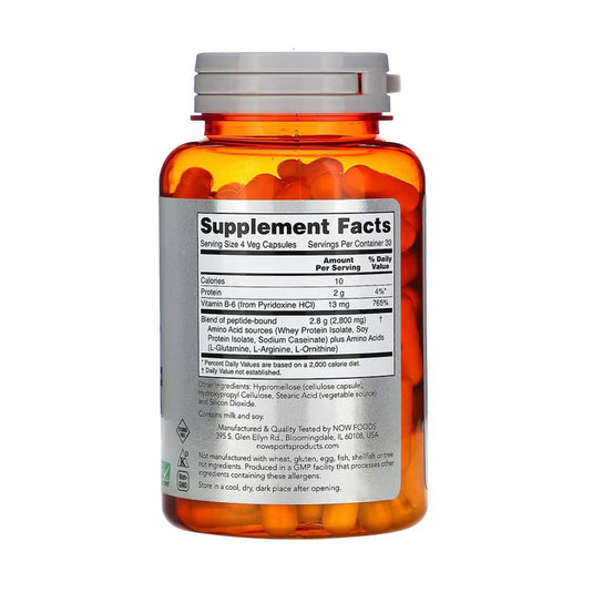 Amino Complete, Amino Acids, Now Foods, 120 capsule