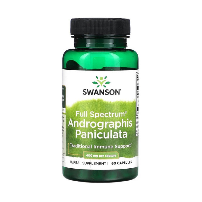 Andrographis Paniculata, 400mg, Swanson, 60 capsule SW1426