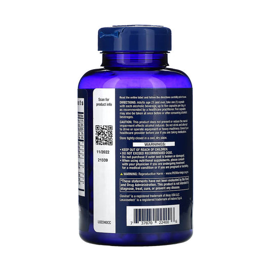 Anti-Alcohol Complex, Life Extension, 60 capsule