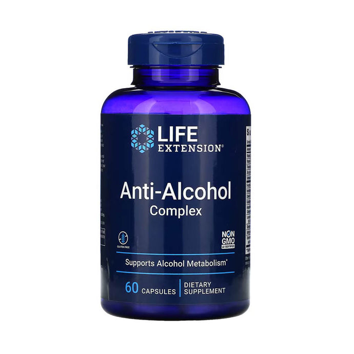 Anti-Alcohol Complex, Life Extension, 60 capsule