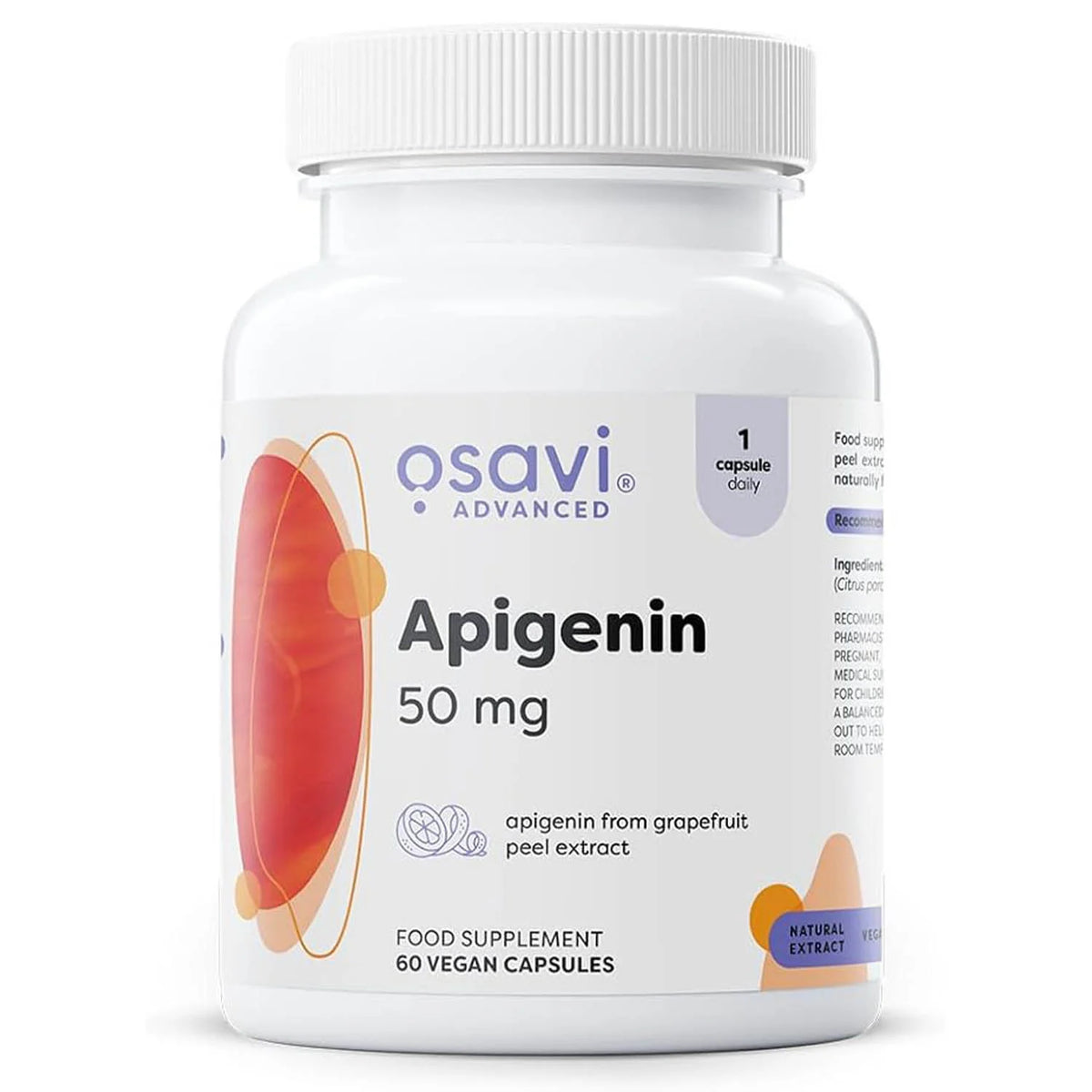 Apigenin (Relaxarea Neuronală), 50 mg, Osavi, 60 capsule